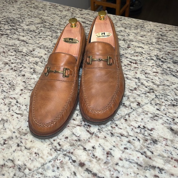 Cole Haan Pinch Maine Classics Horse-bit Loafers - Tan Size 11.5 - Picture 2 of 9